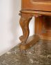 veneered with mahogany, table top marble, II half of the XIX thC,