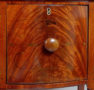 obłoga mahoniowa, intarsje z różnych gatunków drewna, Anglia ok. 1830r.