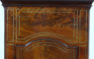 veneered with mahogany, brass mouldings and applications, first quarter of 19th century.