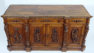 veneereed with oak, woodcarving, late 19thC