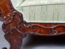 veneered with mahogany, woodcarving, mid-19thC