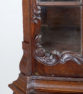 Oak construction, woodcarving, brass fittings, late 18th century