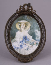 gwasz/kość słoniowa, ok. 1900r.