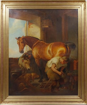 Podkuwanie wg. Edwin Landseer