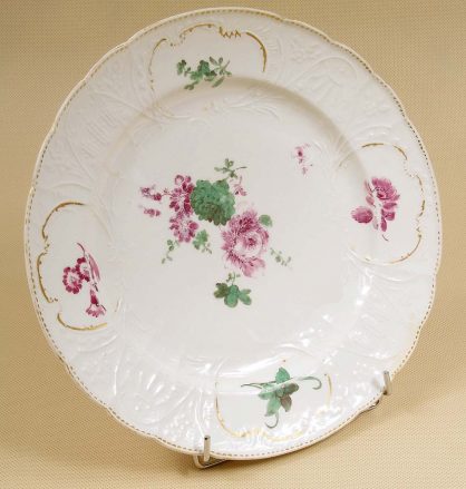 porcelain, sig. Meissen half of the XVIII thC,