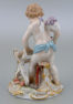 porcelana, syg. Miśnia kon. XIX w