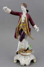 A figurine of a dancing man, Volkstedt