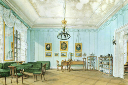Salon księżniczki Marii Karoliny Kinski, około 1825-1830r.