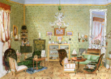 Salon Księżniczki Josefiny Schwarzenberg, Praga 1843r.