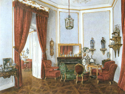 Salon Cernin w pałacu Vinor, 1846r.