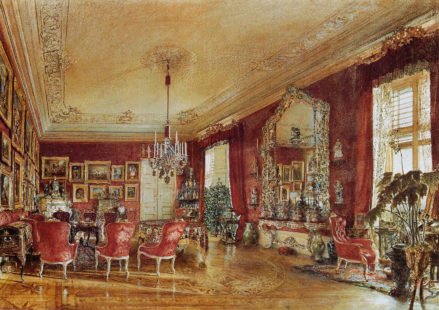Salon Upper Belvedere w Wiedniu, 1856r.