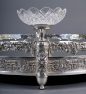 silverplatedware, crystal Baccarat, XX thC