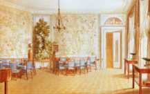 Salon Clary-Aldringen na zamku w Teplicach, 1832r.