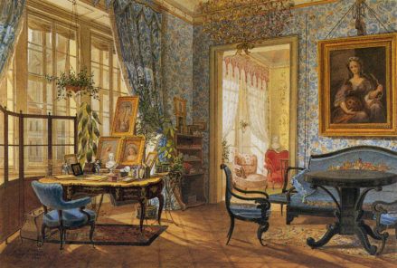 Salon hrabiny Felicji Salmove, 1849r.