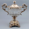 silver, crystal, France, mid 19thC