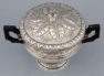 silver, ebony handles, late 19thC Karl Kurz, Kesselstadt - Germany