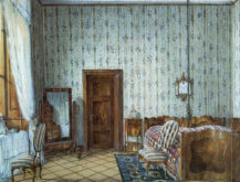Sypialnia, około 1849r.