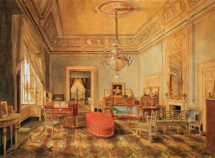 Salon Ficquelmont w Neapolu, lata 1825-1827.