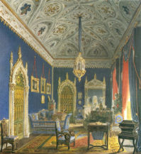 Salon Julie Pavlovny Samojlove w Mediolanie, prawdopodobnie 1831-1835.