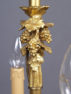 Brąz złocony, cyzelowany, poł. XIX w.