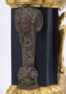 Brąz i kompozycja metali, częściowo złocony, XIX w.