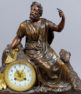 gilded and patinated bronze, mechanism S.Marti et Cie, France second half 19thC
