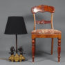 Lampa stołowa z amorami w stylu Napoleona III