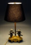 Lampa stołowa z amorami w stylu Napoleona III