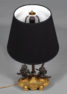 Lampa stołowa z amorami w stylu Napoleona III